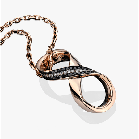 گردنبند طلایی E